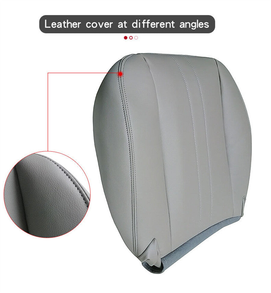 Driver Bottom for Seat Cover Gray for Chevrolet Express 1500 2500 3500 Van 2003-2014 Q