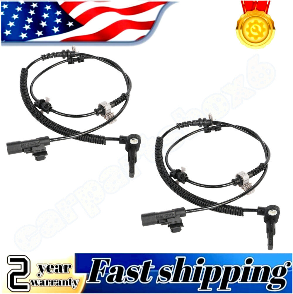 Two front left and right ABS wheel speed sensors for Chevrolet for Cruze 2016-2019.