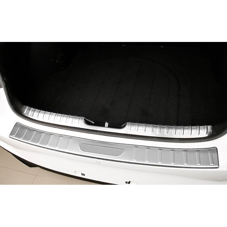 for Hyundai for Elantra 2021-2023 silver Rear Bumper Sill Plate Protector cover 2pcs