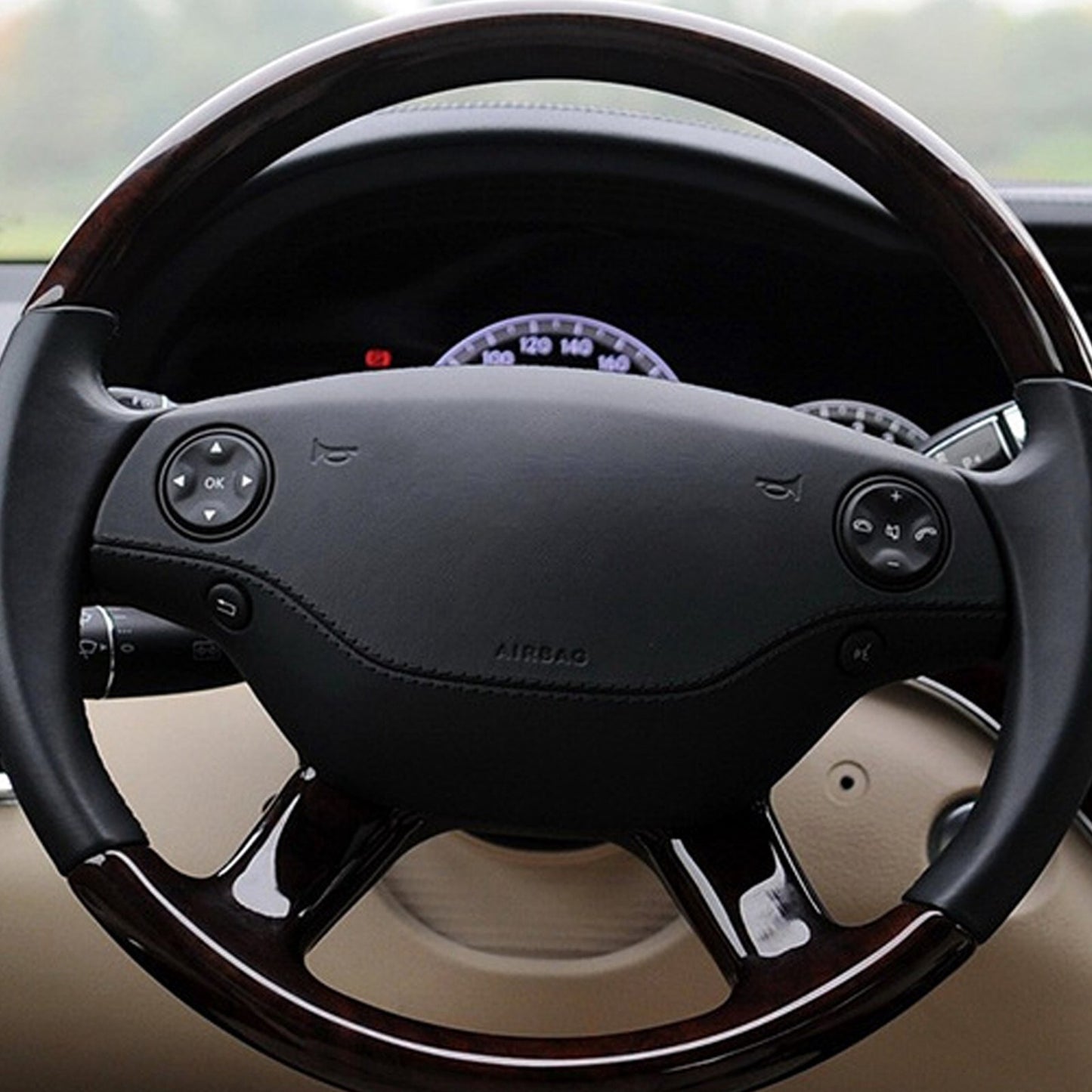 fit for Mercedes-Benz W221 S 2006-2009 Steering Wheel Switch Button Kit NEW