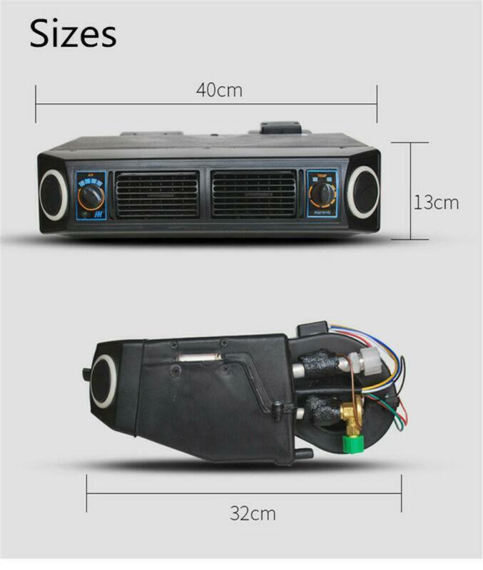 12V 3 Speed Car Truck Under Dash Air Conditioner A/C Evaporator Kit Cooling Unit