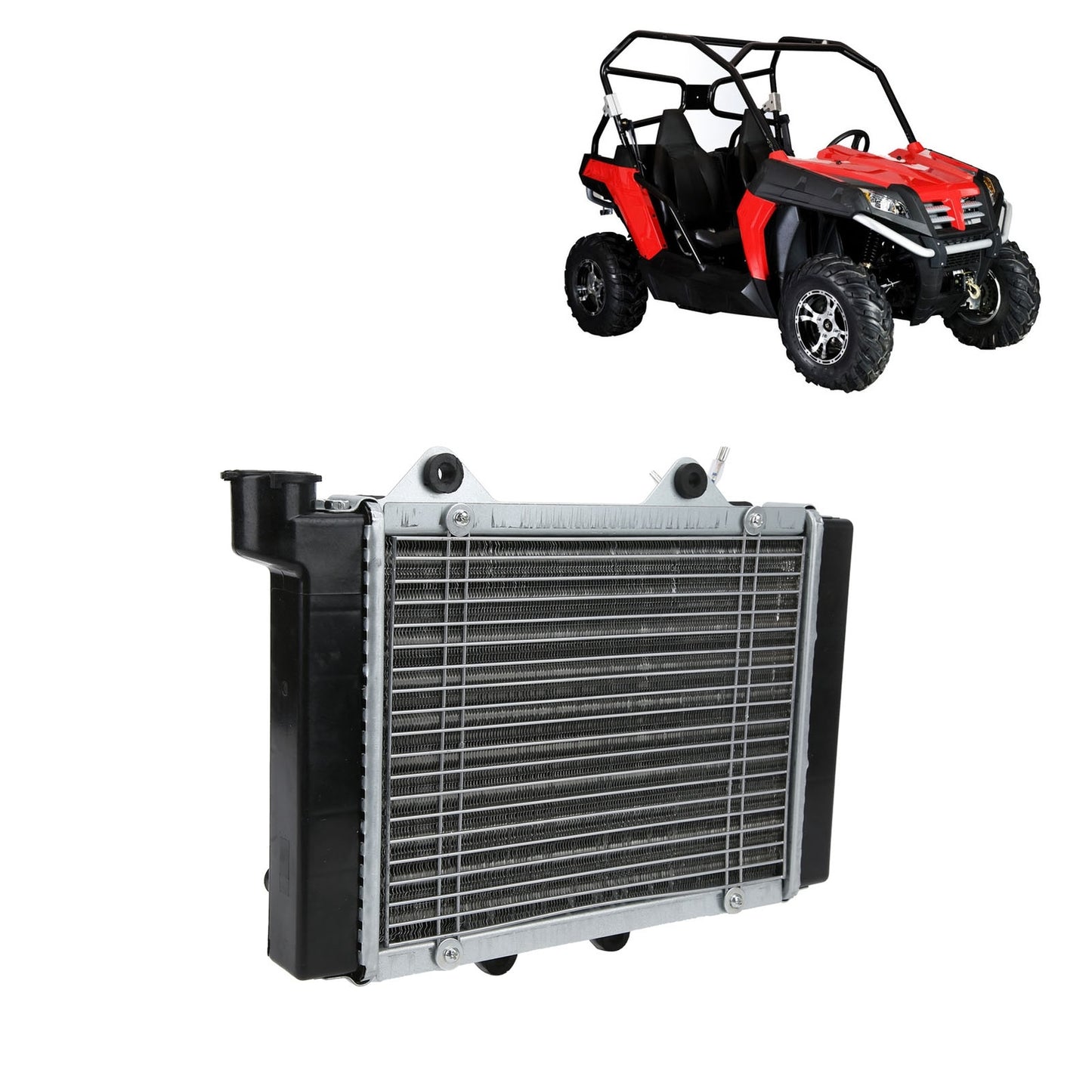 Water Cooling Engine Cooler Radiator  Fan 150?250cc Quad Dirt Bike ATV GO KART