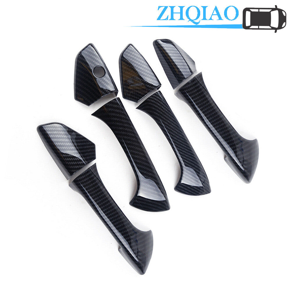 ABS Carbon Fiber Door Handle Cover Trim Fits Fits for Honda Accord Coupe 2008-2012