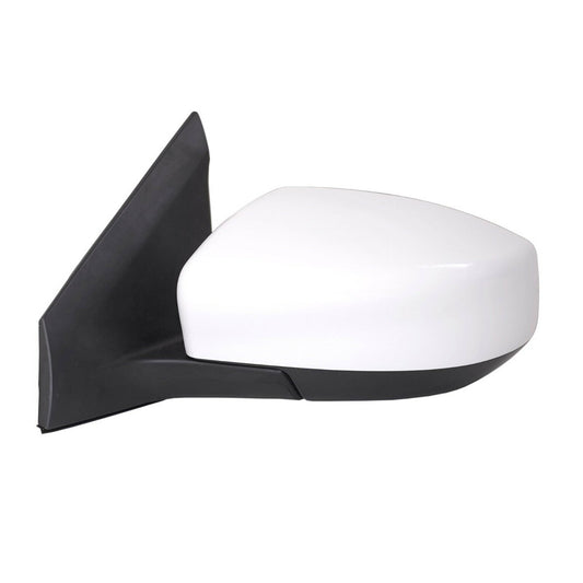 Left side mirror drive for Sentra 2013-2015 manual folding white/3-line - n