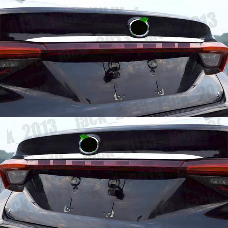 for Toyota for Avalon 2019-2022 Stainless Rear Trunk Tailgate Boot Grab Trim Cover
