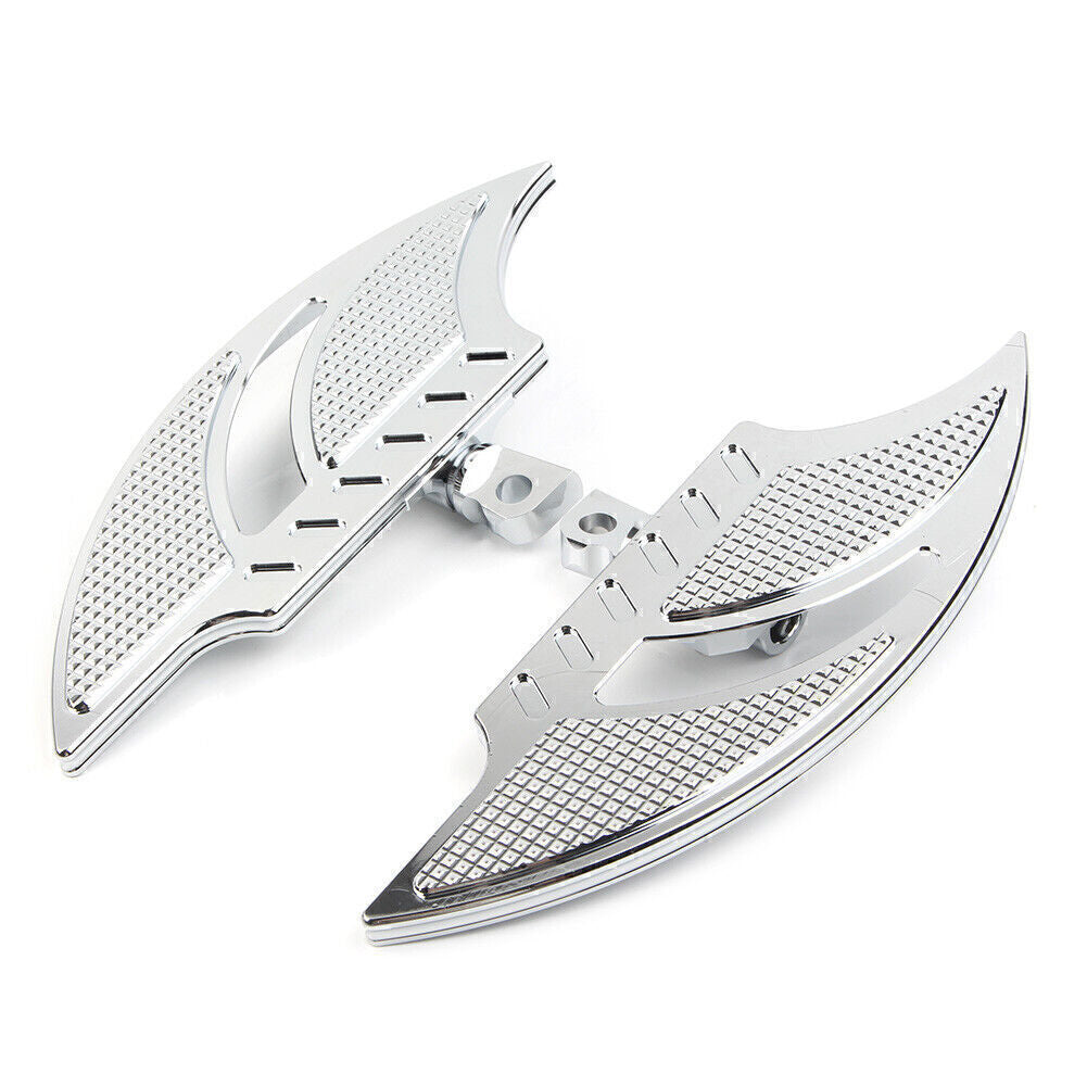 for Harley Dyna FXD FLST Chrome Male Mount FootPeg Passenger Floorboard