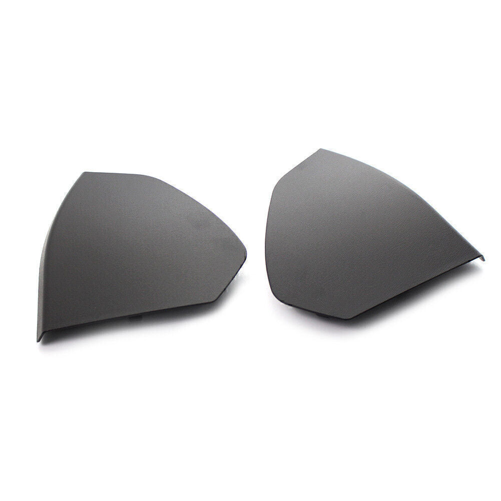 Pair Front Door Upper Cover Trim Black ABS Fit for Mercedes -E-Class W211 2003-2009