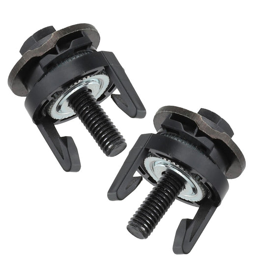 Pack of 2 68222836AA Headlamp Mounting Spacer Clip Black for Ram Truck 2013-2024