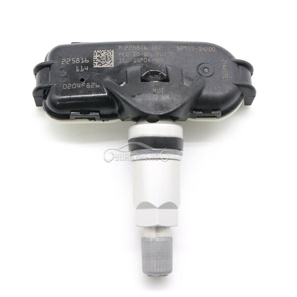 52933-3X200 Tire Pressure Monitoring Sensor Kit (4) TPMS Suitable for Hyundai for Elantra