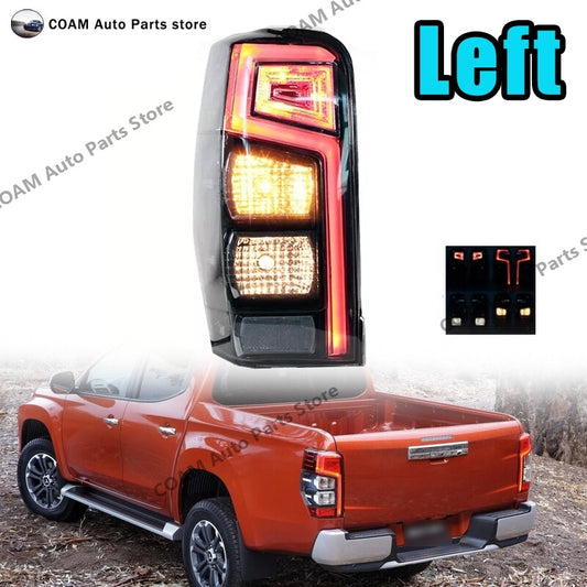 The left taillight and rear brake stop light are applicable to the for Mitsubishi L200 Triton 2019 and 2020 models.