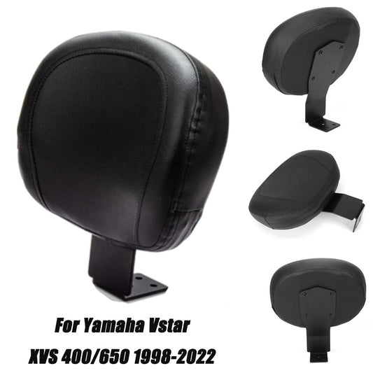 Suitable for 1998-2008 for Yamaha Vstar XVS 400 650 Sissy bar driver/rider backrest for seat cushion. n