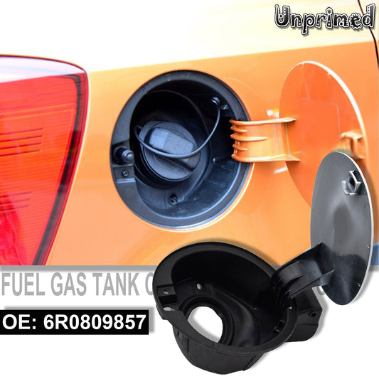 for VW Polo 11-19 Gas Filler Tank Fuel Door Lid Cover Flap Cover Cap 6R0809857 Q