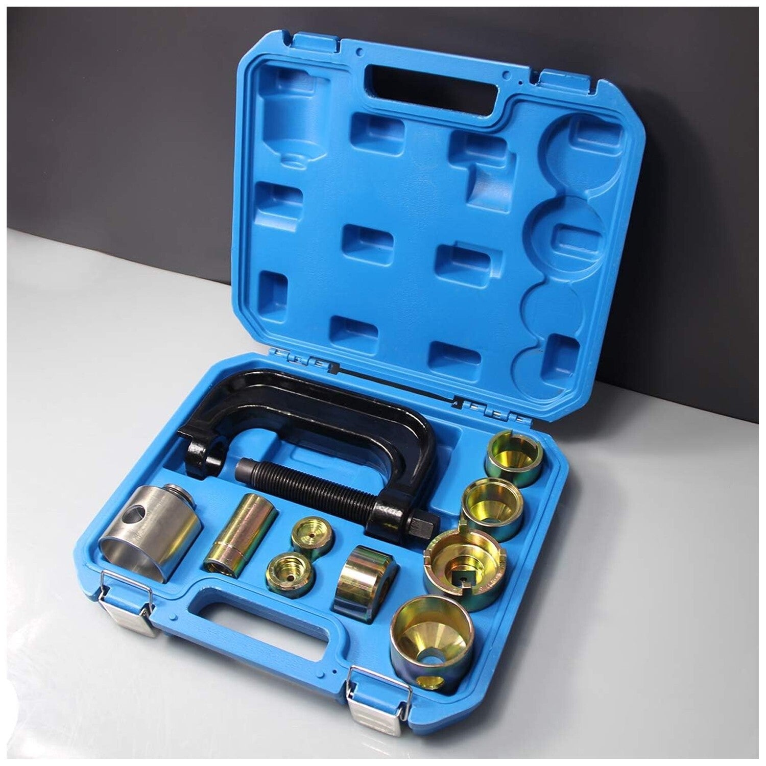 Ball joint puller and depressor installation tool kit for Mercedes-Benz M-Class W16