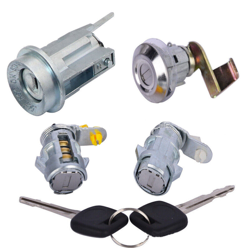 Ignition Door Lock Cylinder Keys Set for Toyota Hilux RN85 LN106 1988 - 1997