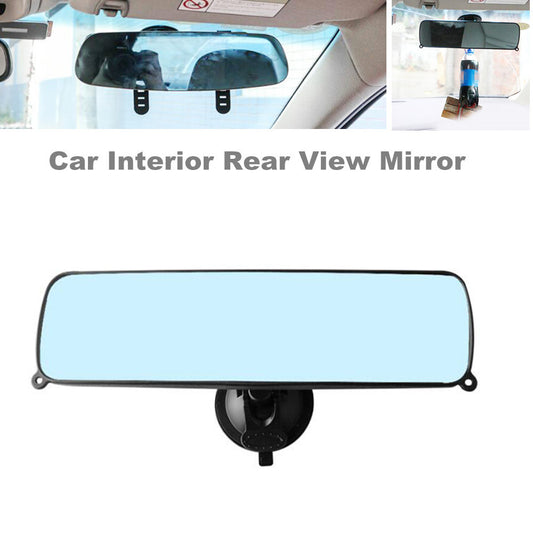 Universal adjustable blue lens suction cup for car and truck interior rearview mirrors. n