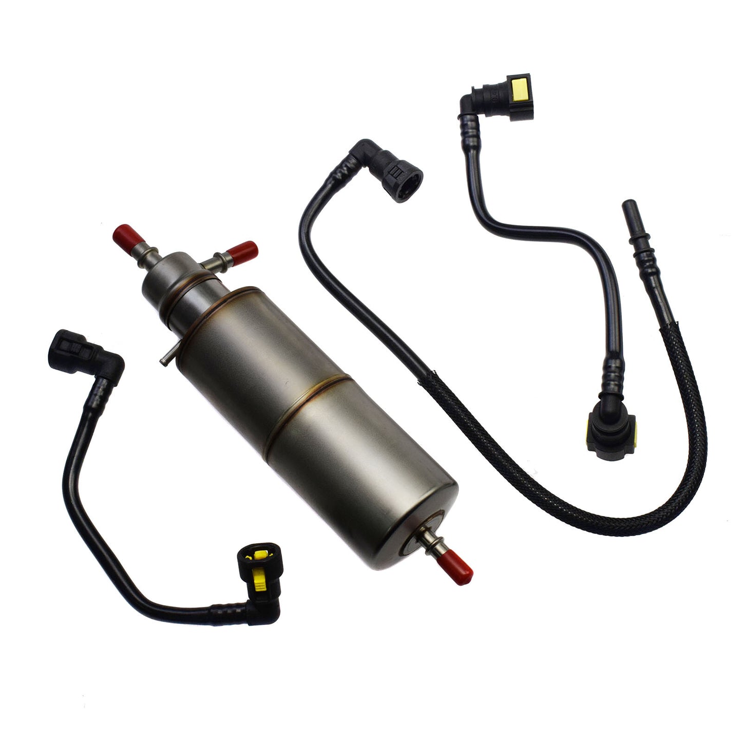 New Fuel Filter kit w/ 3PCS Fuel Lines for Mercedes ML320 ML430 ML55 1634770701 n