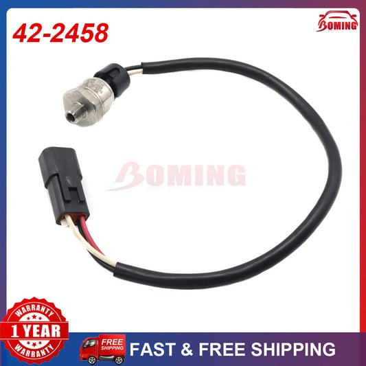 High-quality fuel rail pressure sensor 42-2458, suitable for 422458 and 42 2458