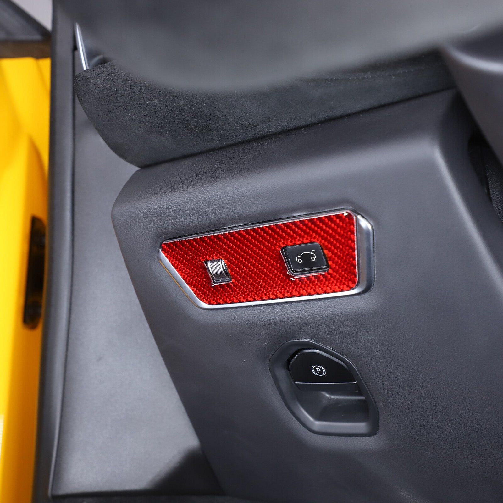 2020 - 2023 Center Console Armrest Leather Protector Trim for Land Rover for Defender 110- v