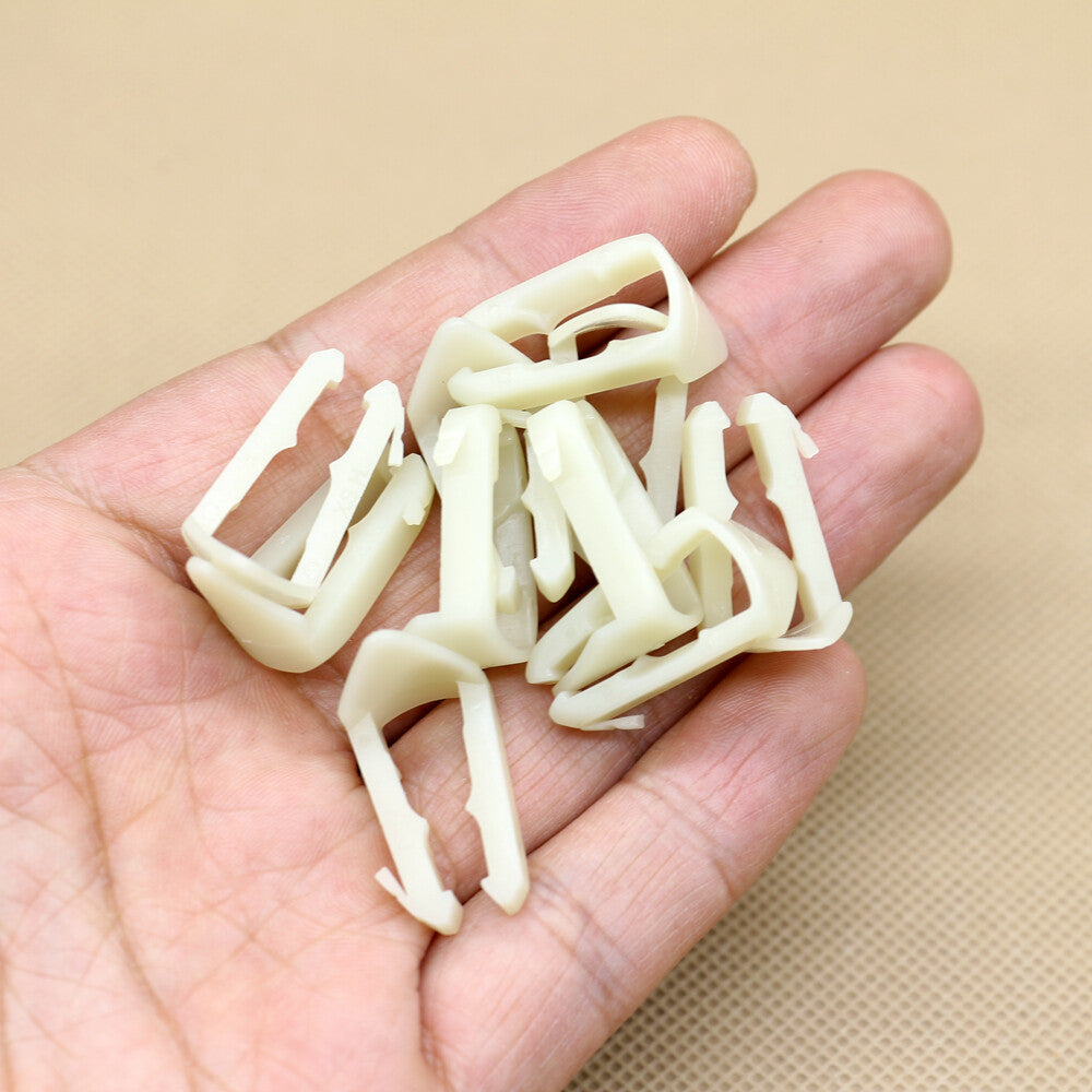 10pcs Fuel Line Retainer Clip 5/16 In Connector for Ford Escort Bronco Explorer