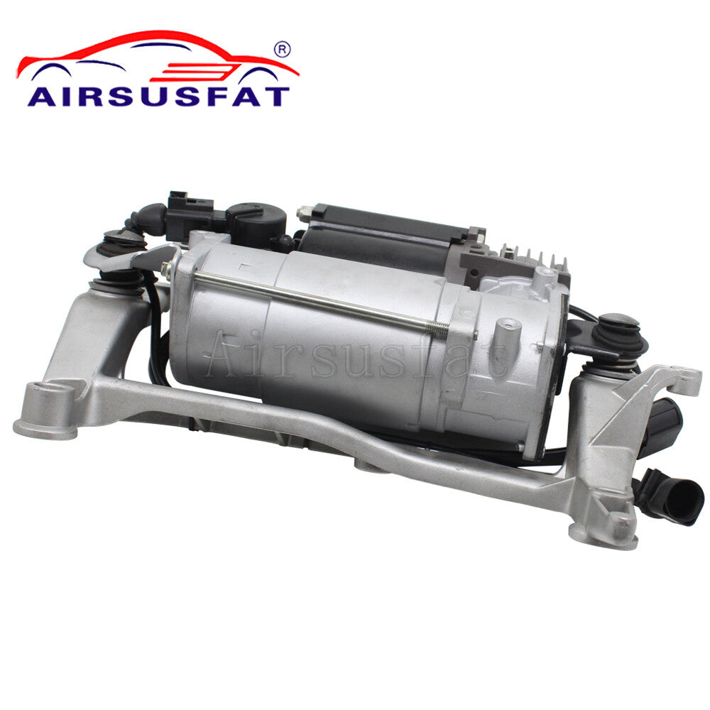 Air suspension compressor pump with bracket for Volkswagen Touareg and for Porsche for Cayenne (October 2003)
