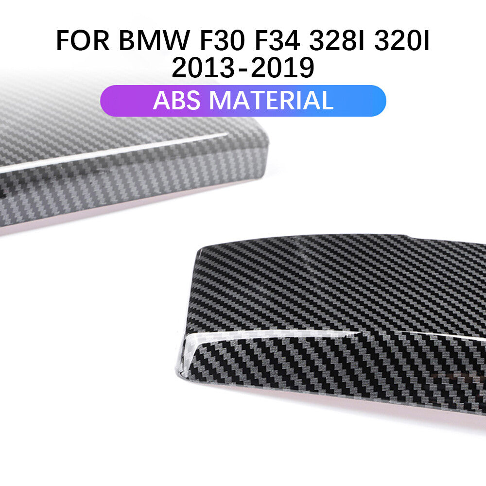 Carbon Fiber Armrest Console Box Panel Cover Fit for BMW F30 F34 328i 320i 2013-2019 Q