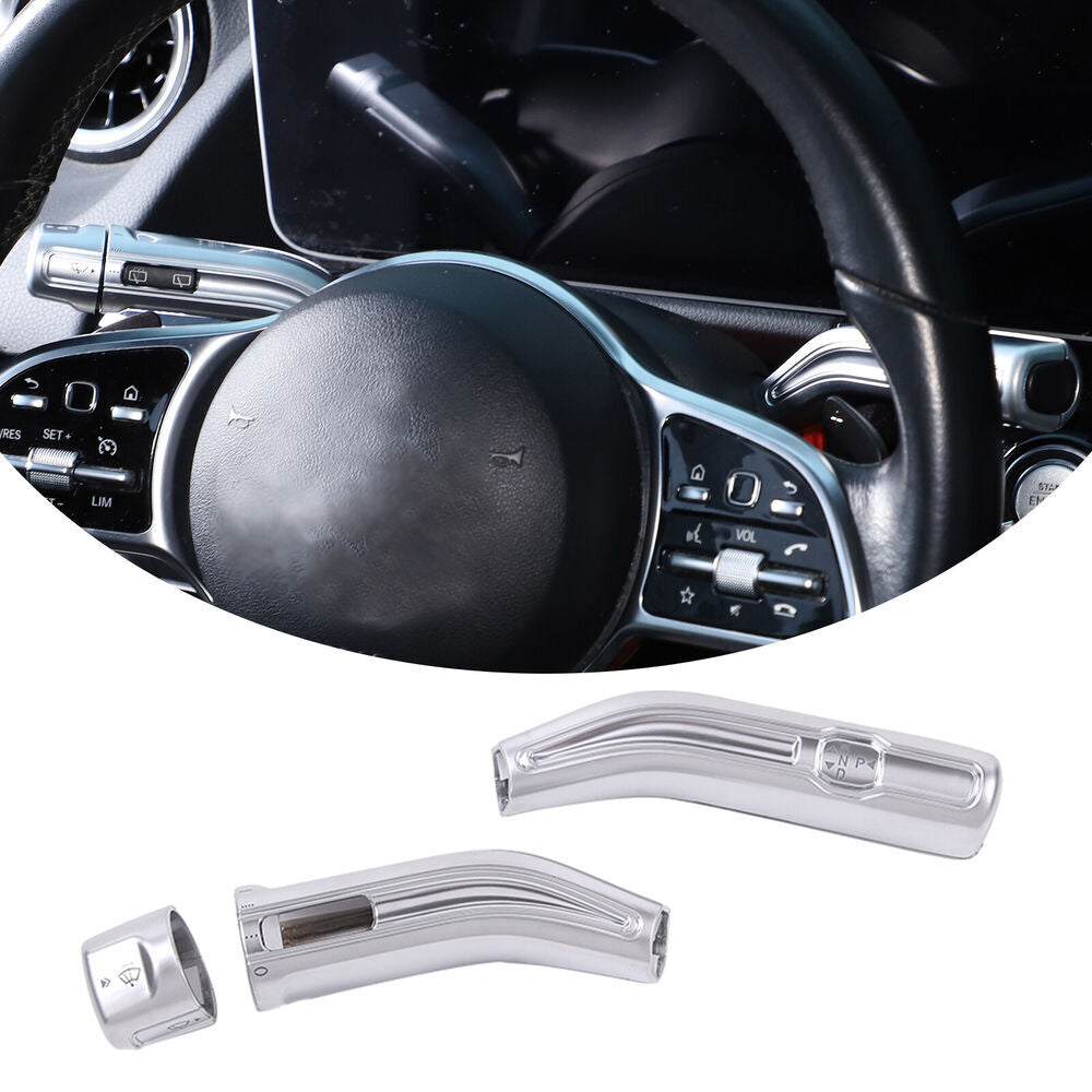 Car cruise control Wiper shift lever cover trim for B-Class GLA GLB CLA200- n