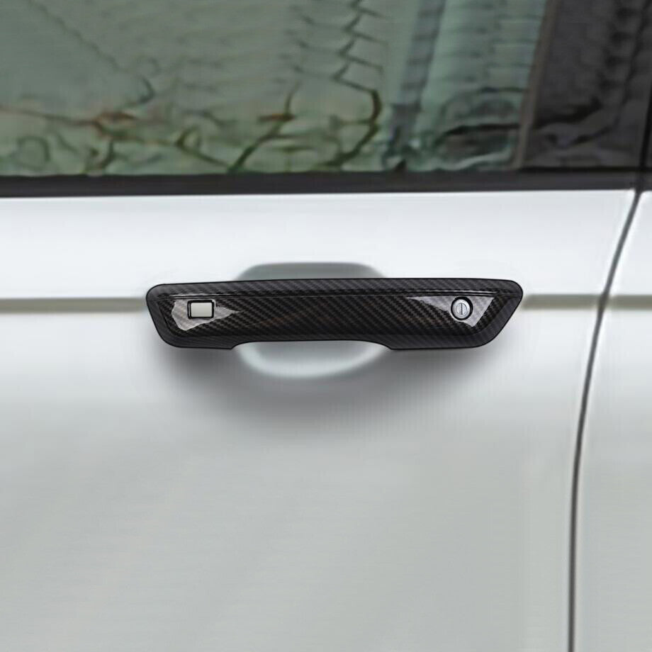 Car Door Handle Trim Cover for Jeep Grand Cherokee 2022-2024 Accessories Carbon v