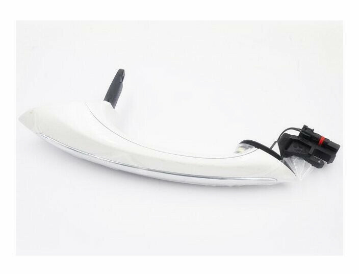 Pearl White Exterior Rear Left Access Door Handle for F10 F01 520i 528i v