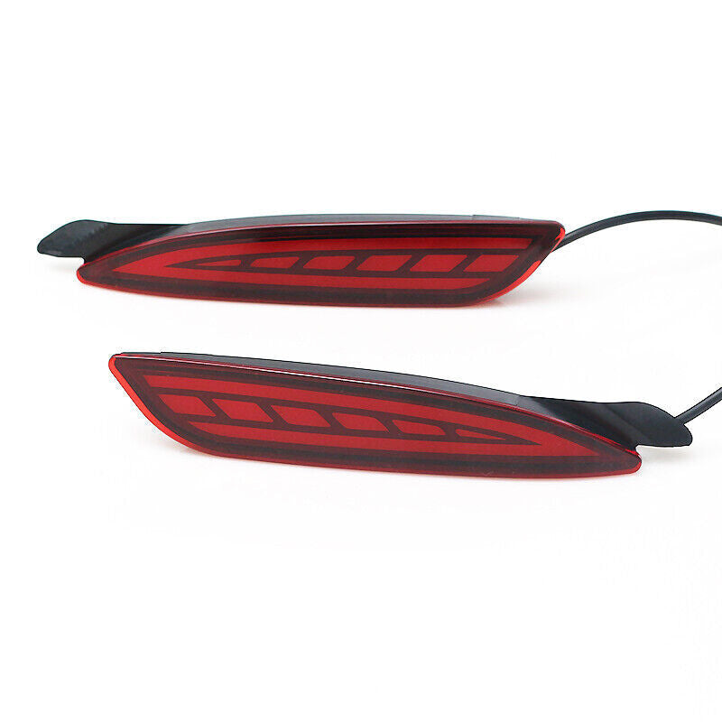 for Mazda 3 hatchback 2019 2020 Pair Rear bumper dynamic turn signal reflector