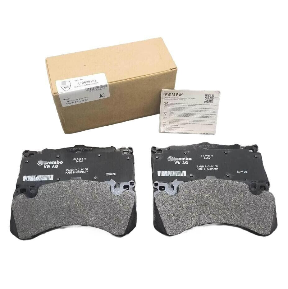470698151 Front brake pads for Lamborghini Aventador LP700, 720, 740, 750, 770 Q