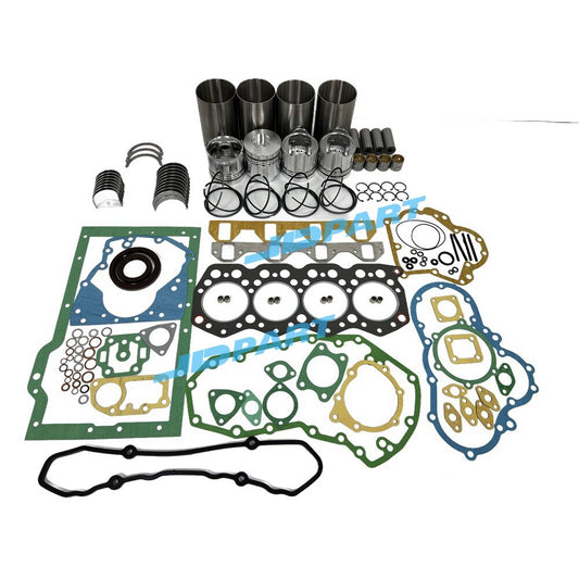 S4F cylinder liner kit with gasket and bearings for excavator engines -