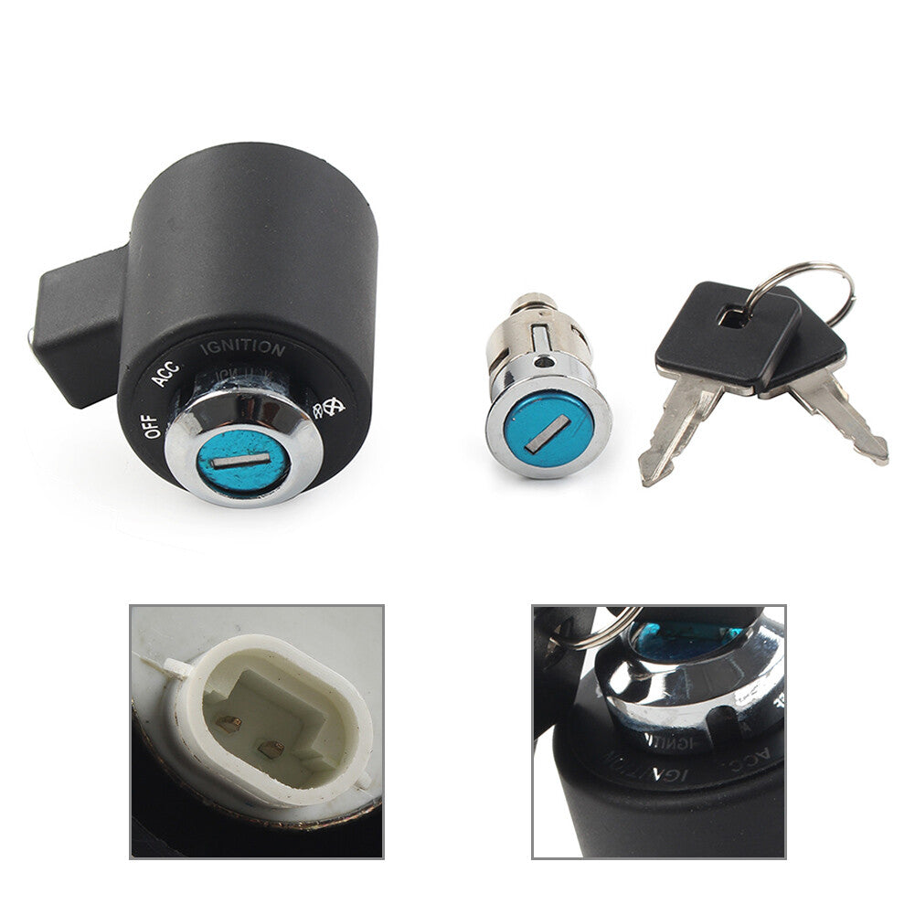 Fit for Harley Sportster 883/1200 2014-2020 Wireless Ignition Switch Tail box Lock Q