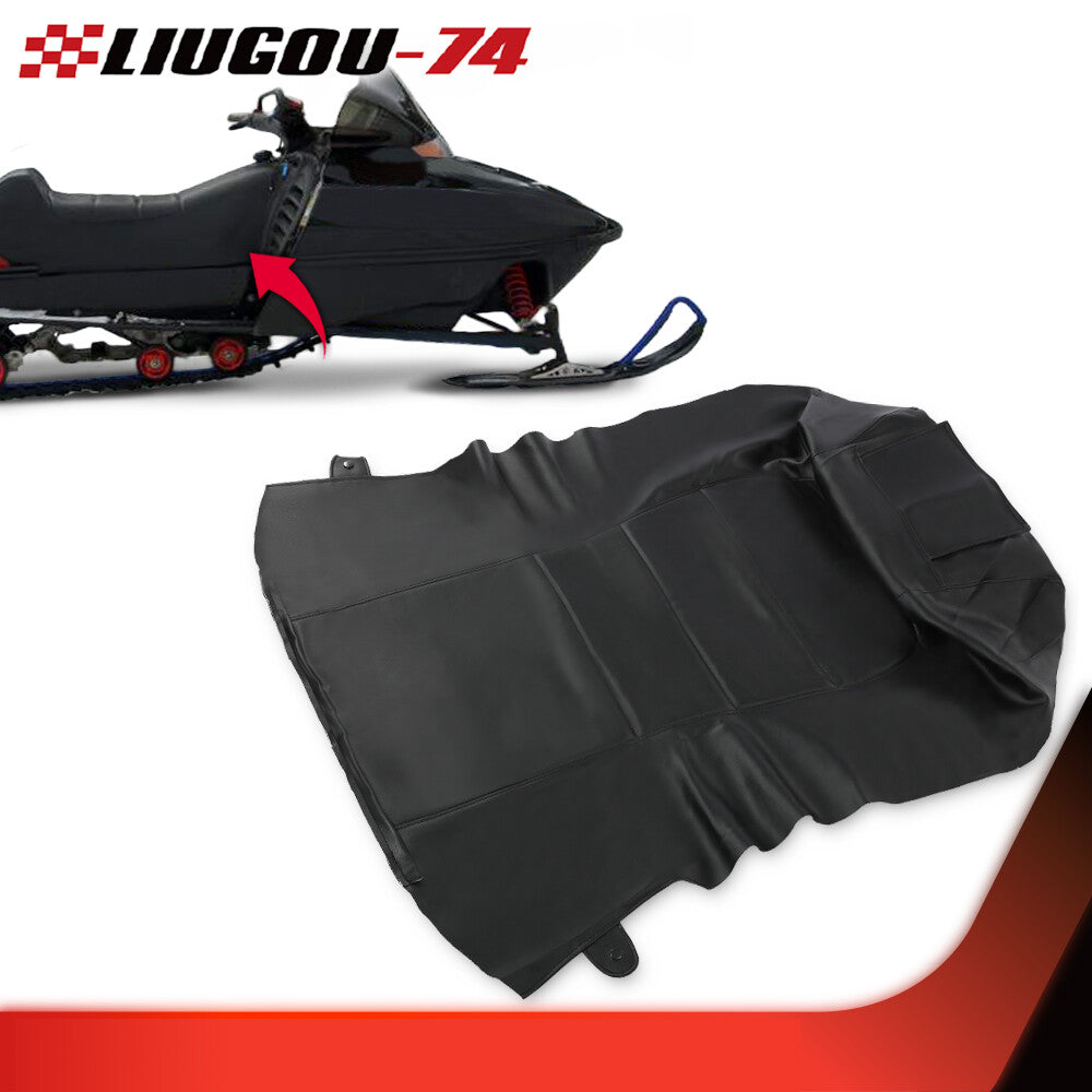 Suitable for 96-03 for Polaris Indy XC500/600/700 synthetic leather black for seat cover 1 piece- v