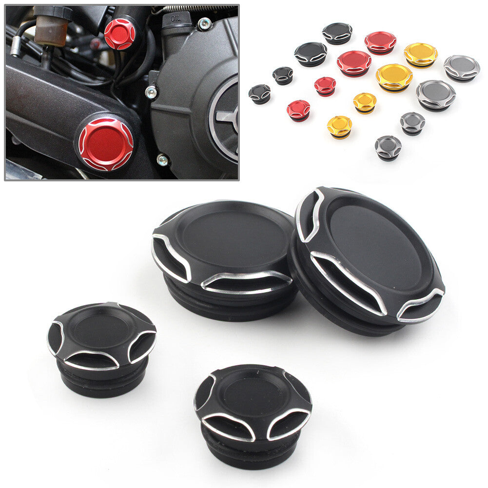 Fit for Ducati Scrambler 800 400 Frame Bar Screw Hole Prevent Dust Cap Plug