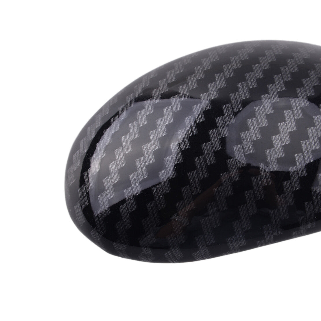 Carbon Fiber Interior Gear Shift Knob Cover Trim Fit for Hyundai for Elantra 2011-16