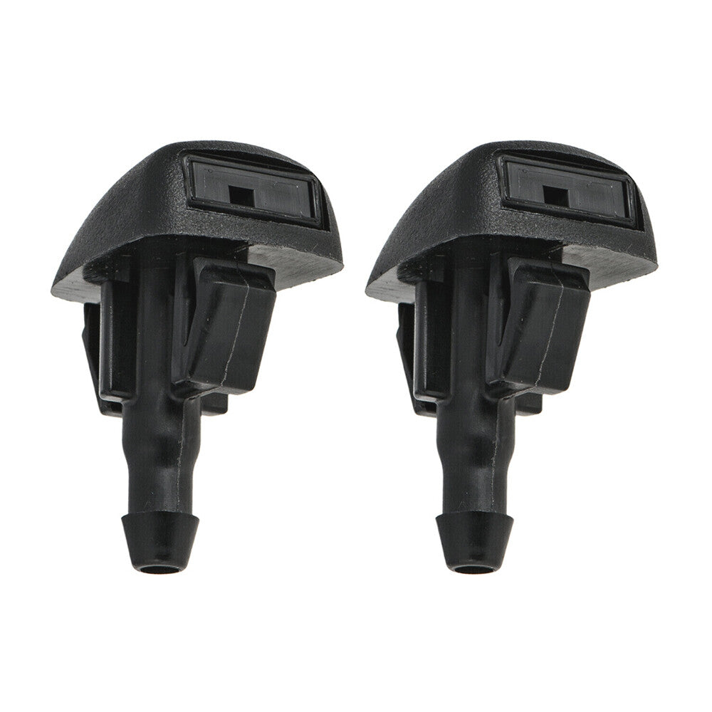 2PCS Black Windshield Washer Spray Nozzle Fits for Mazda 3 CX-7 CX-9 2007 2008 2009 Q