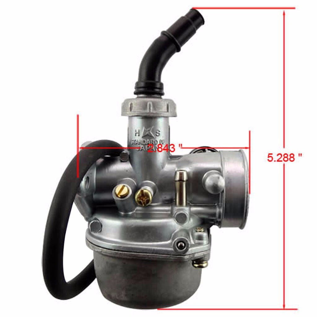 PZ19mm Carburetor + Fuel Filter for Pit Dirt bike ATV TAOTAO CRF50 Apollo 110 90