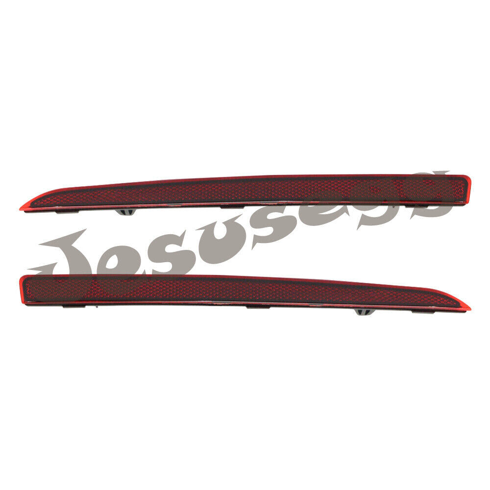 2x for 2013 14 15-20 MKZ Bumper Face Bar Reflector Light Lamp Rear Right+ Left