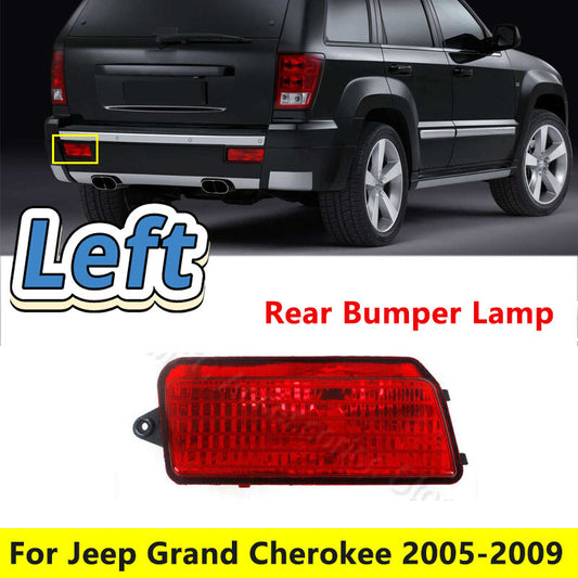 Left Rear Bumper Reflector Light Fog Lamp for Jeep Grand Cherokee 2005-2009 v