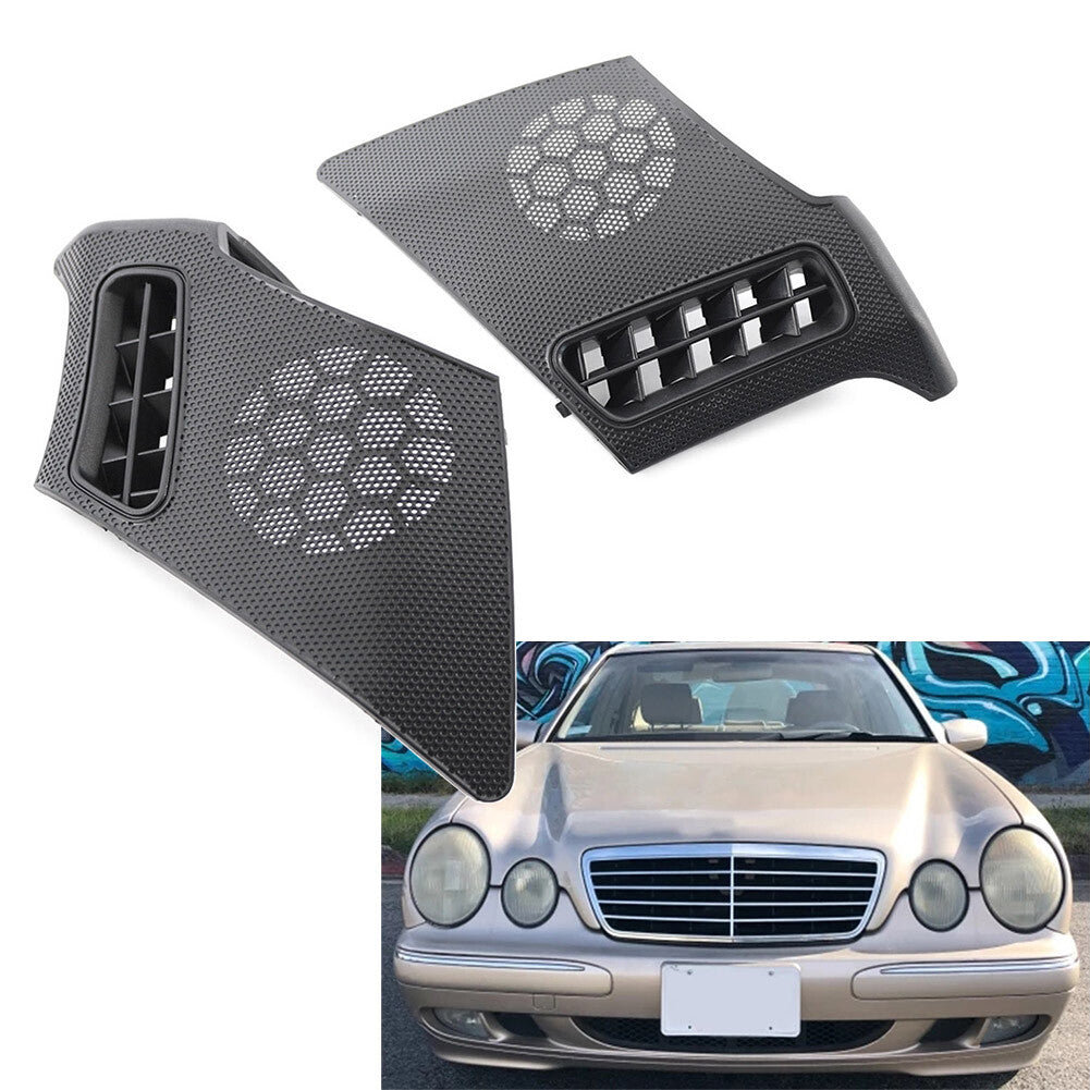 2X Car Dash Board Air Vent Speaker Grill Cover for Mercedes-Benz E-Class W210