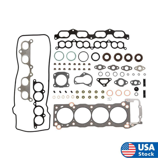 Gasket Set 2RZFE 3RZFE Fits for Toyota Tacoma 2.4L 2.7L T100 for 4Runner DOHC 95-04 Q