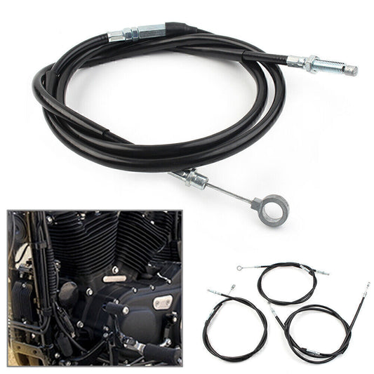for Harley Sportster 883 1200 Black 1x 145/ 165 /185cm Brake Clutch Cable Q