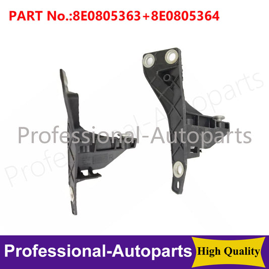 1Pair Front Bumper Headlight Bracket Mount Fits for Audi for A4 S4 B7 RS4 2006-2008