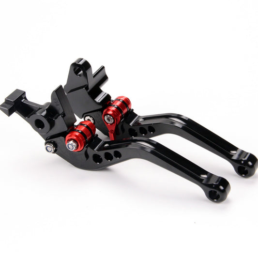 CNC Brake Clutch Levers For RS4 125 2011-2016 Aluminum Anodized black