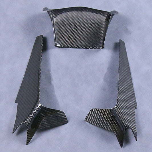 100% Real Carbon Fiber For 2015-2019 R1 Air Intake Cover Air Duct Cover , Glossy