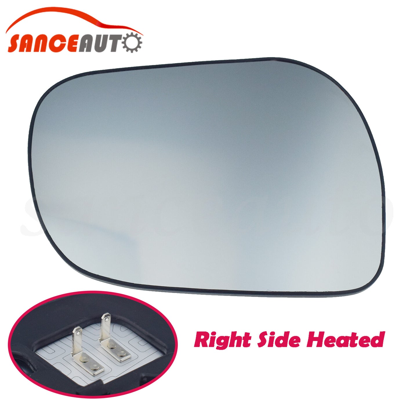 Right side mirror with heated panel, suitable for RAV4 2.5L and 3.5L. 06-12 8793142890- v