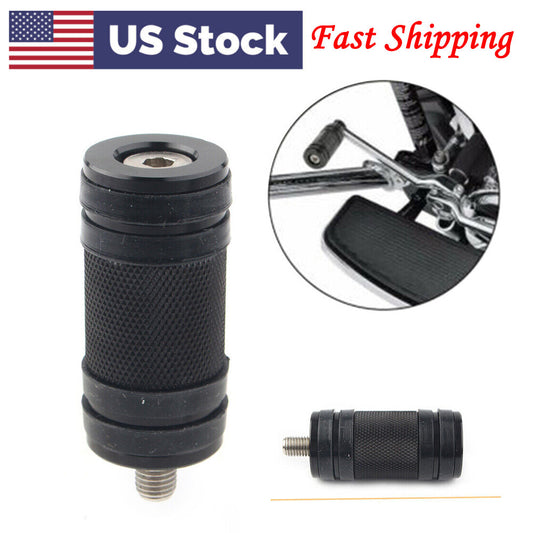 Black Shifter Peg Lever Foot Pegs Black FIT for Harley Dyna Sportster Softail Street Q