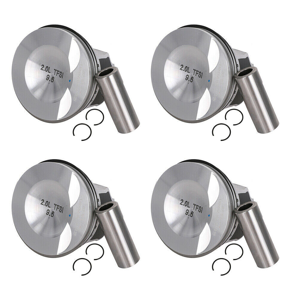 4x Pistons Rings Set ¦µ21mm 06H107065AM for VW for Passat for Tiguan for Audi A3 A4 Q5 2.0L