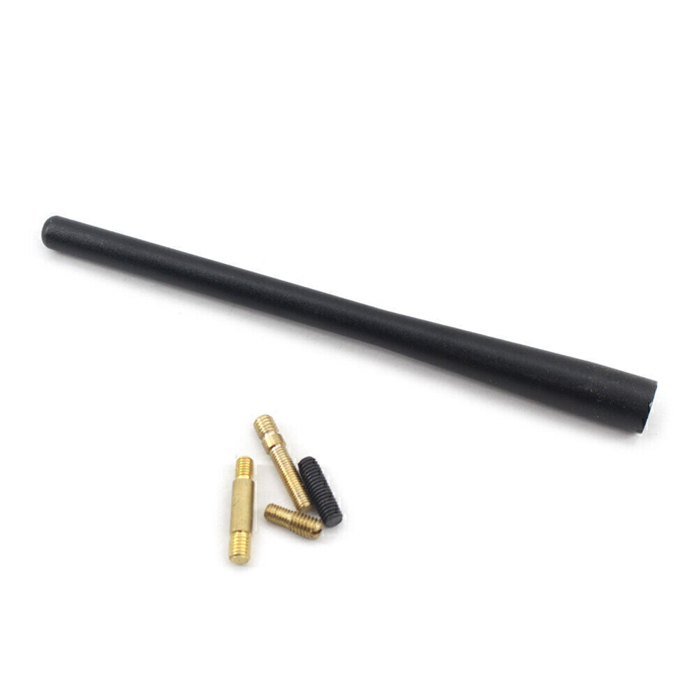 21CM Universal Car Auto FM AM Radio Antenna Aerial Mast Black Q