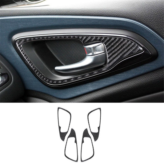 2X Red Carbon Fiber Climate Control Frame Cover Trim For Matrix 2009-14 v